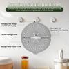 Silicone Kitchen Splatter Screen Foldable Heat-resisting Oil Splash Guard Drain Board Cover Kitchen Frying Pan Lid Kitchen Tools