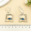 10 Goldfish Water Bag Earrings: Transparent Resin Pendant Jewelry DIY Kit