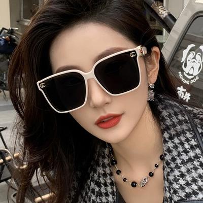 Zoll 2025 Luxus Designer UV400 Sonnenbrille Damen Mädchen Neu Trendig Oval Sonnenbrille Damen Vintage Rund Gafas De Sol