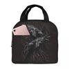 Odin's Yggdrasil Raven Of Wisdom Insulated Lunch Bag for Kids School Cooler Thermal Food Box Tote Portable Lunch Boxes Container