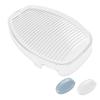 Washboard Basin Washboard for Hand Washing Clothes Clear PET Multi Functional Laundry Washboard Basin for Pants Towels Socks