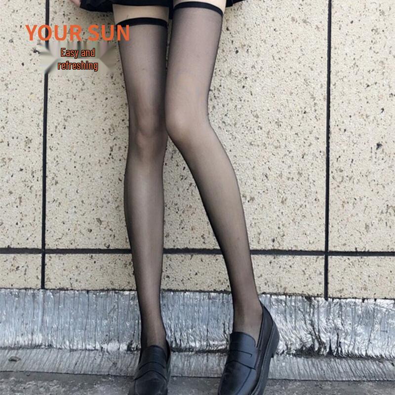 Yiershuang Women s Summer Thigh-High Stockings One Size