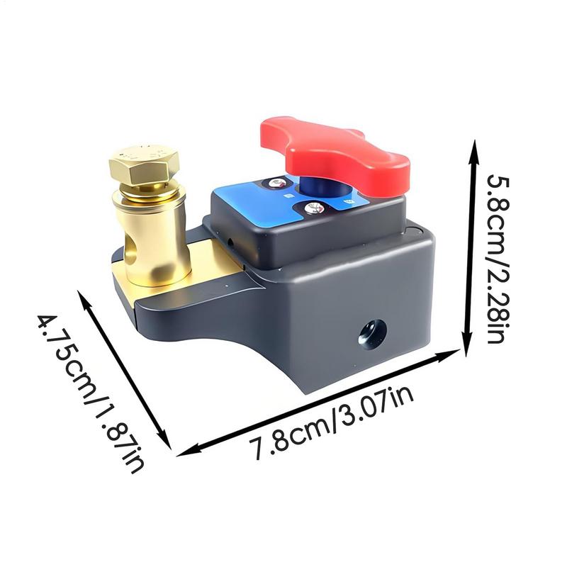 Battery Disconnect Switches 12-24V Heavy Duty Battery Switches Automotive Replacement Accessories For Truck Motorcycle Marine
