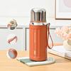 Outdoor Sport Vacuum Flasks Portable Travel Keep Cold Insulated Bullet Water Bottle 630ML Large Capacity Stainless Steel Thermos