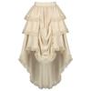 European Renaissance Vintage Skirt With Lace Trim For Cosplay And Stage Performances