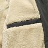 Fleece Jacket Men Winter Thick Jackets Coats Plus Solid Color Jacket Fashion Casual Outwear Coat Warm