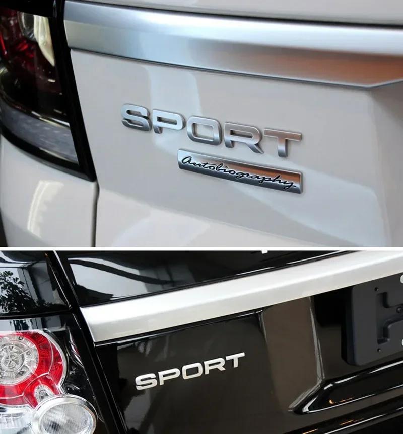 3D for V8 HSE SPORT EDITION Premium SPORT Car Fender Trunk Tail Rear Bonnet Nameplate Decal Emblem Badge Sticker