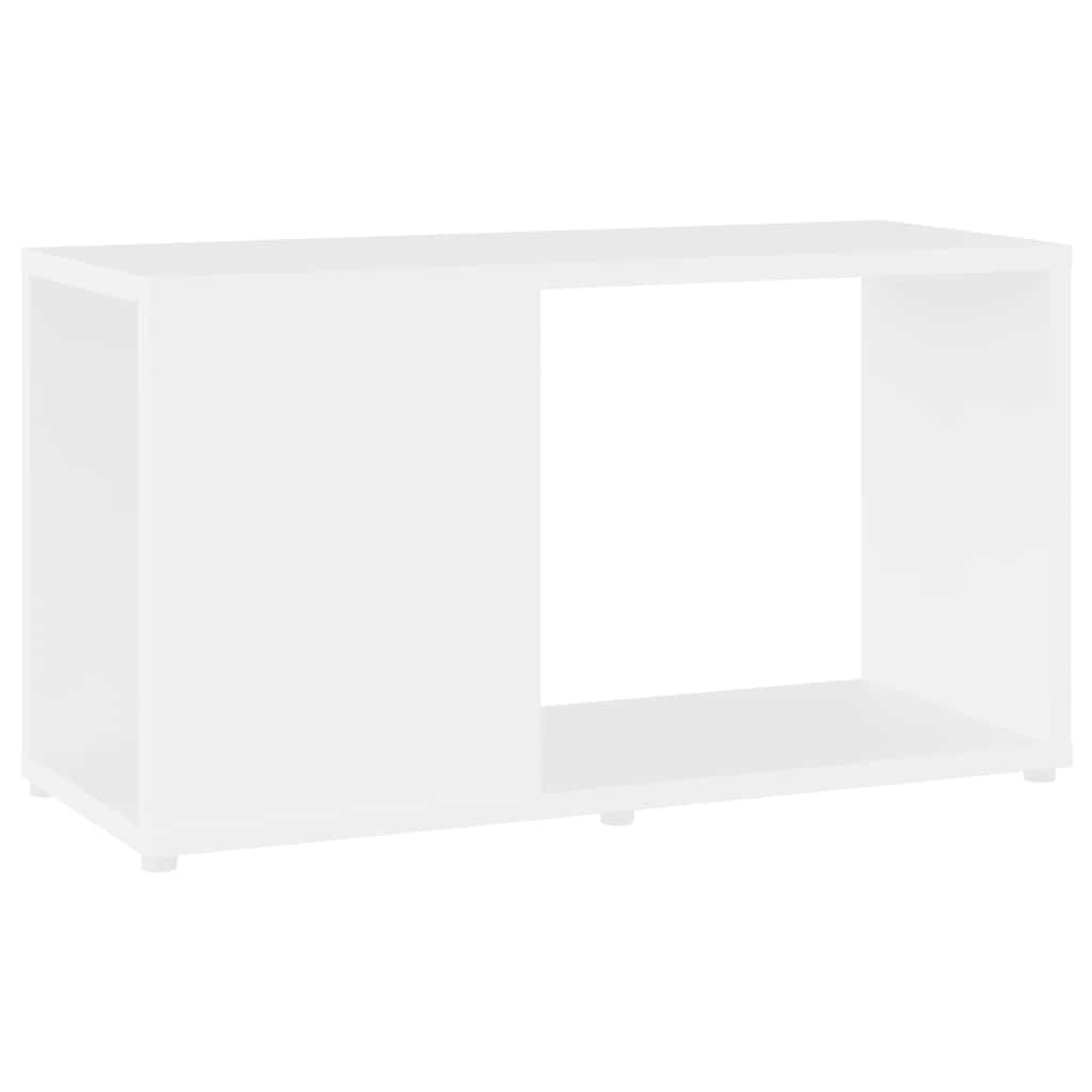 TV-Schrank Weiß 60 x 24 x 32 cm Spanplatte