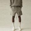 Fear of God Essentials Logo Sport Mid-Waist Shorts Unisex Bottoms Charcoal Oatmeal FOG-FW21-148