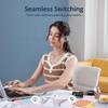 Tronsmart OpenFly Clip 2 – Hi-Res LDAC Open-Ear Earbuds, Secure Clip-On Fit, 32H Playtime, Sweatproof Design for Active Lifestyles