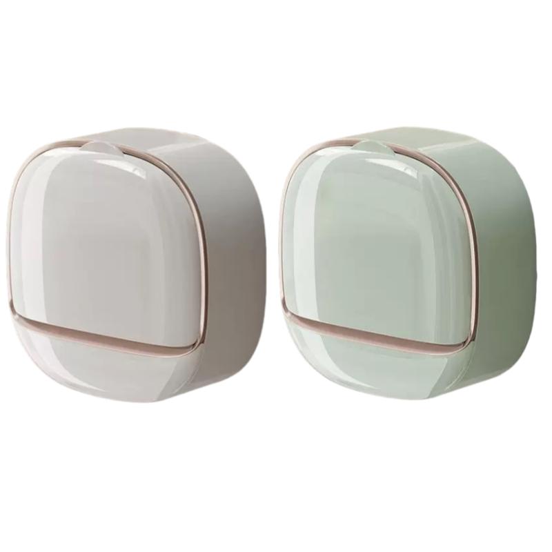 Waterproof Soap Box for Shower Hanging Soap Holder with Drainage for Bathroom Storage