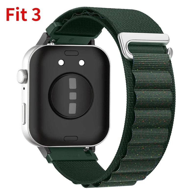 Alpine Loop Strap For Huawei Watch Fit 4/3 Nylon Adjustable Breathable Wristband For Huawei Watch Fit 4 Pro Bracelet Accessories