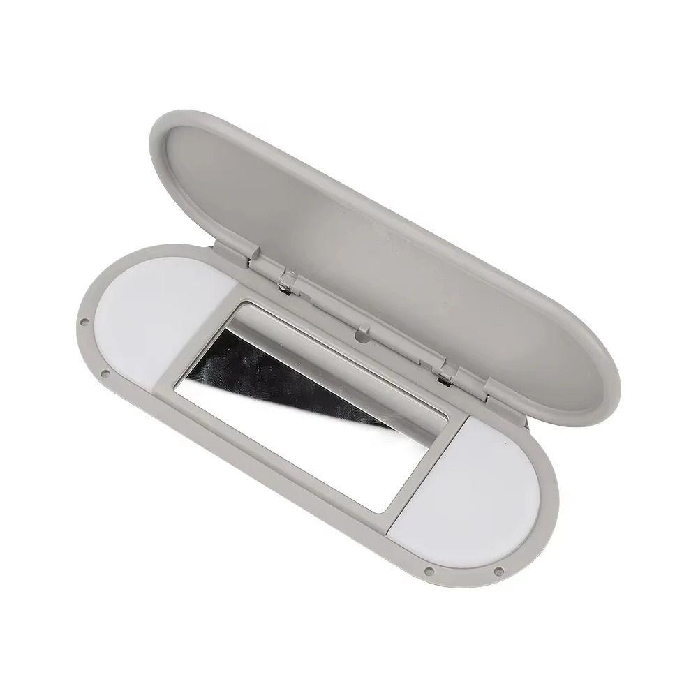 Anti-UV Car Sun Visor Mirror Cover Durable Vanity Mirror Car Front Sunshade  Interior Accessories