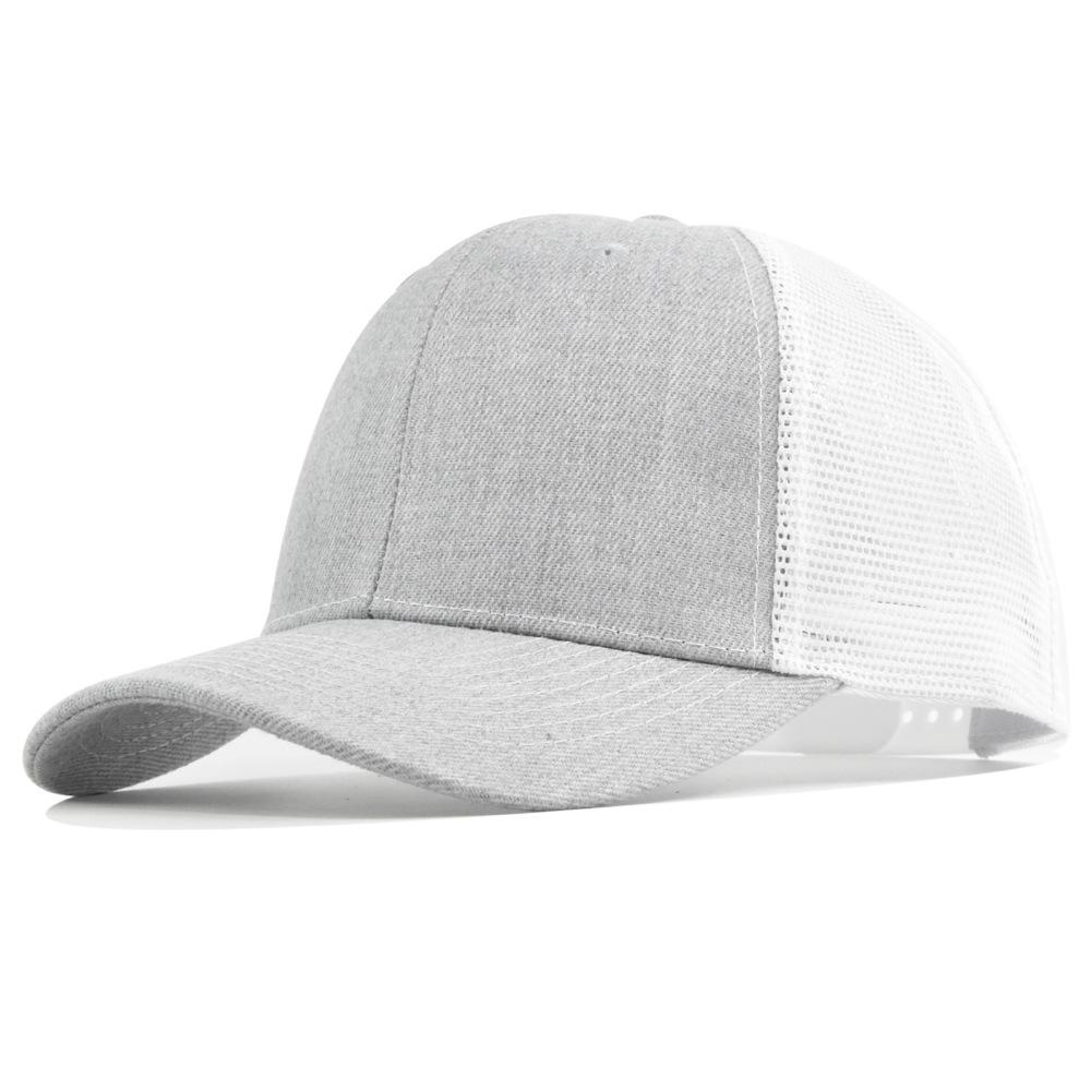 High Quality Mesh Breathable Baseball Cap For Men Women Adjustable Running Outdoor Sport Sun Protection Hat Snapback Trucker Hat