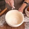 Round Bread Proofing Basket with Liner Dough Fermentation Basket  Sourdough