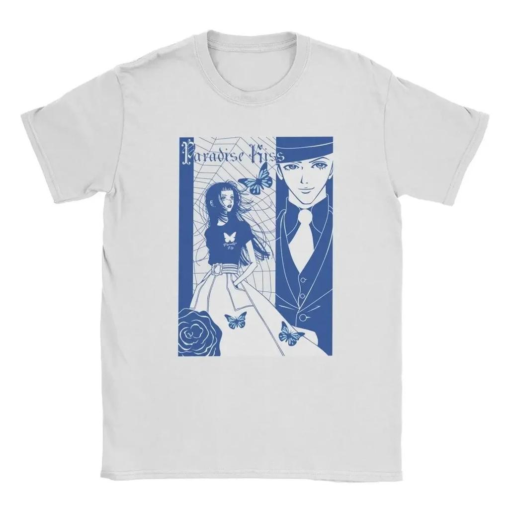 NANA Osaki T Shirt Casual Harajuku Streetwear Japanese Clothes T Shirt Fashion Rock Punk Short Short Sleeves Plus Size Loose Tee