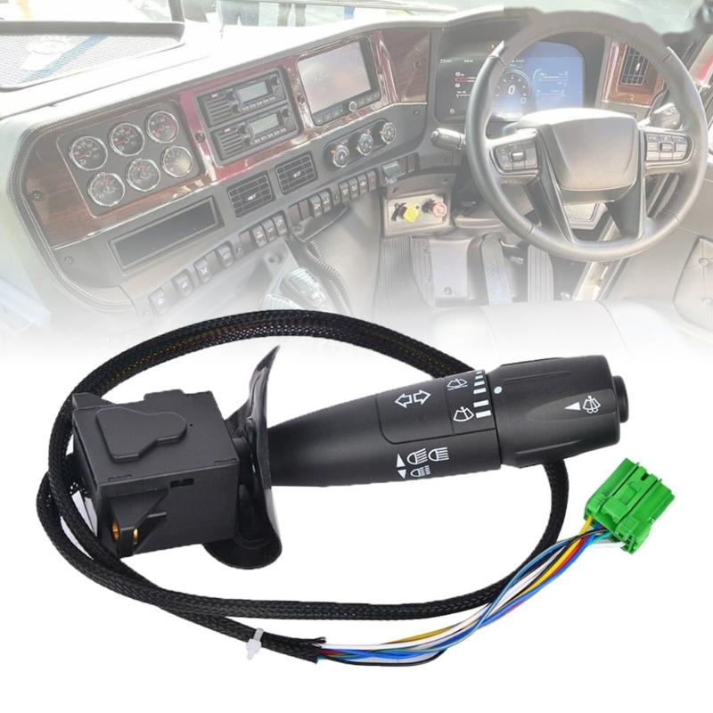 Multifunction Windshield Wiper Turn Signal Switch for Peterbilt P27-1067 480908 P271067 P27-6221