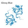 Universal 2PCS Car Door Side Dragon Graphics Vinyl Film Stickers DIY Styling PVC Decals Decoration Auto Body Tuning Accessories