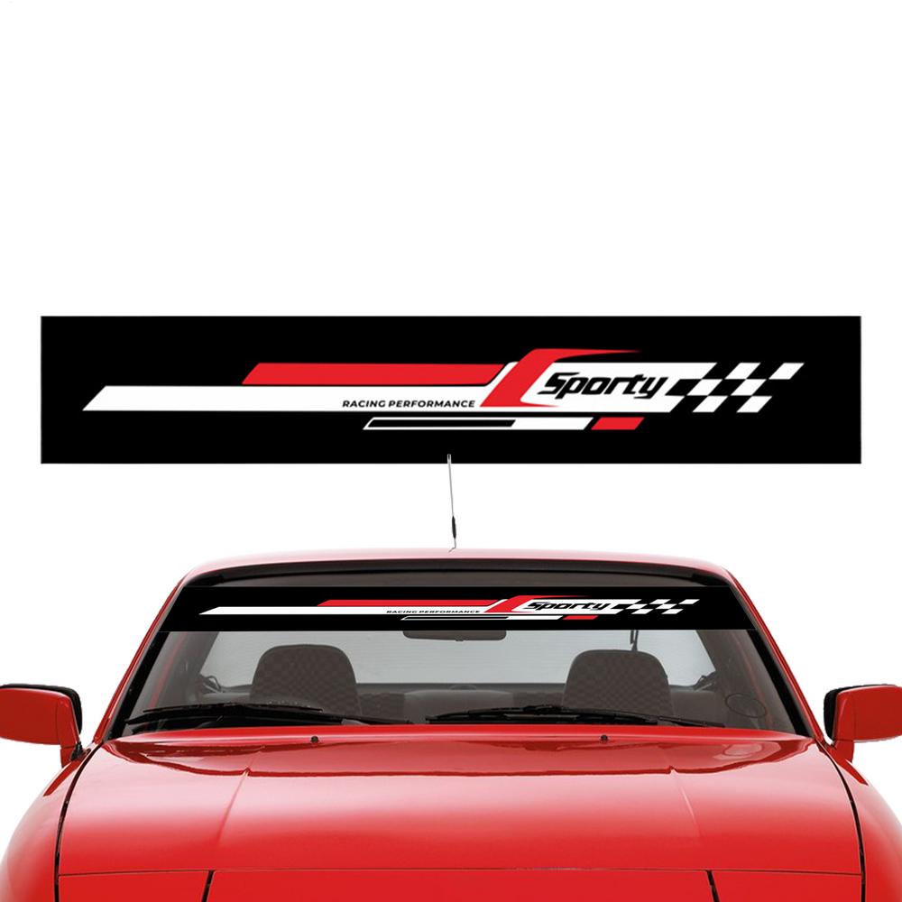 Auto Fenster Aufkleber Langlebig Frontscheiben Aufkleber Wetterfest Klebe Banner Sticker Für Frauen LKW Automobil Männer Auto