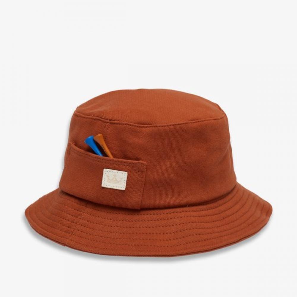 Lambda Bucket Hat Brick Golf Hat 32965