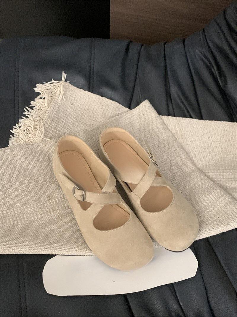 

Весенние новые туфли на скрытой платформе, женские туфли, универсальные туфли Мэри Джейн, элегантные туфли 40 абрикосовый