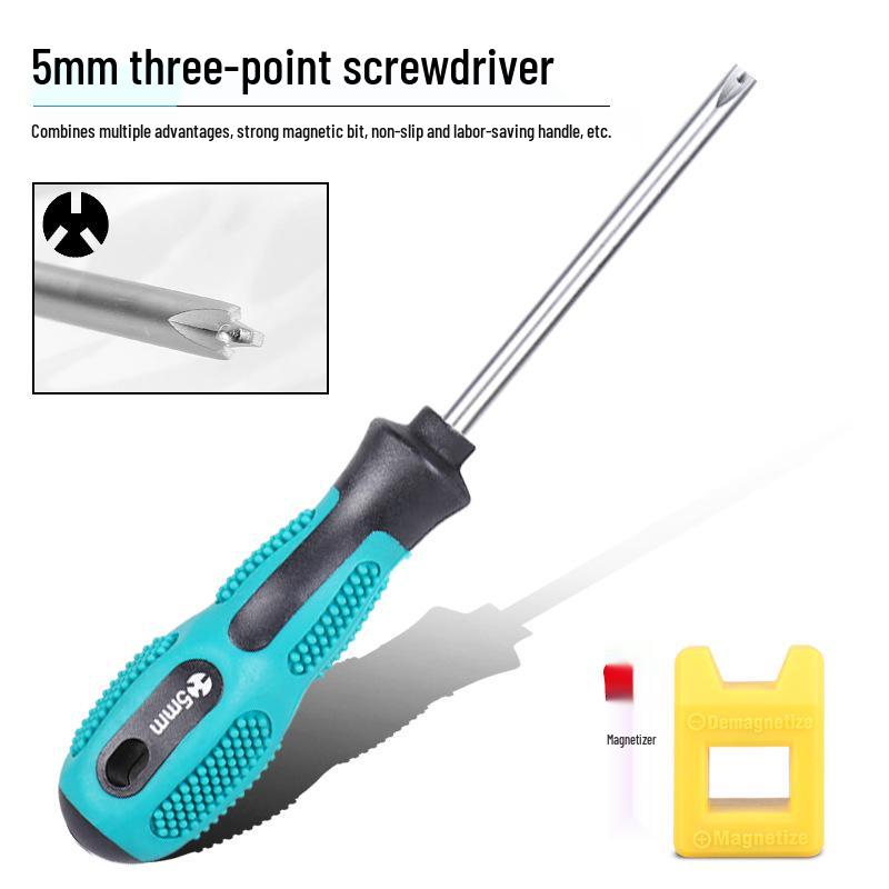 Triangular Socket Screwdriver Set: Y-Type, U-Shape, Inner Triangle, Phillips, Flathead, Three-Wing