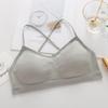 Spicy Girl Back Cross Strap Camisole with Chest Pads - Strapless, Backless, Wear as Base Layer or Outerwear