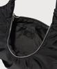 Covernat Woman Clover Heart String Hobo Bag Black