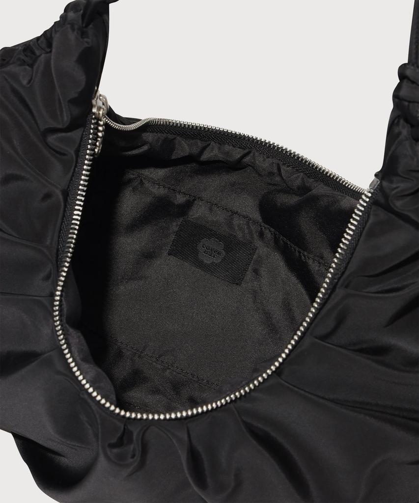 Covernat Woman Clover Heart String Hobo Bag Black
