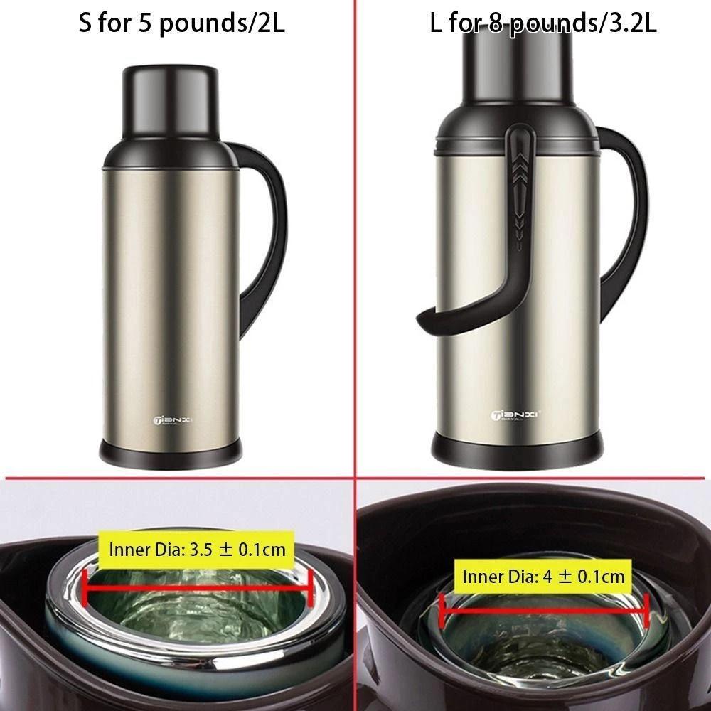 8-Pound And 5-Pound New High-End 304 Stainless Steel Thermos Stoppers Are Made Of High-Temperature Resistant And Non-Deformable