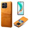 For Honor X6b 4G Case Dual Card Slots PU Leather+Hard PC Phone Cover