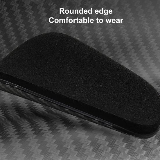 Fotball leggbeskyttere sett EVA-demping leggbeskyttere støtdempende silikonermer leggbeskyttere sett for fotballtrening