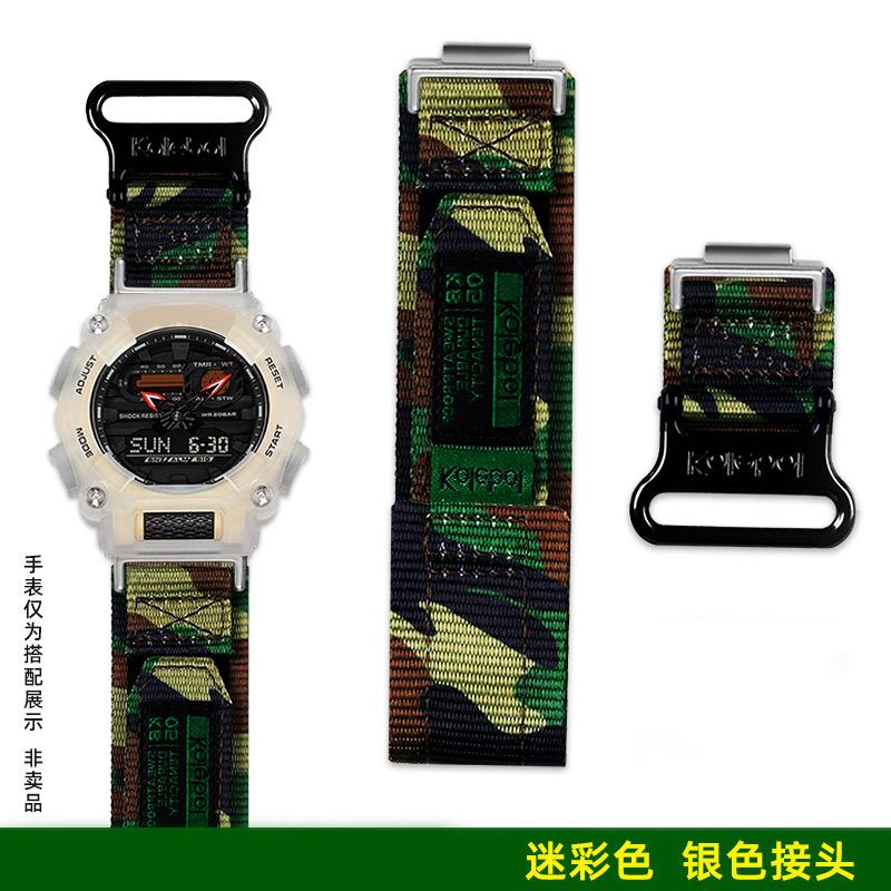 GA900 Modifiziertes Uhrenarmband Für Casio Uhren G-shock GA-900A/VB/TS DW-6900 Armbänder Herren Outdoor Wasserdicht Sport Nylon Armband