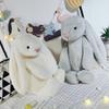 60cm Bunny Plushies Doll Toys Stuffed Dolls Rabbit Big Animal Lunar Chinese New Year Toy Easter Gift for Friends Children