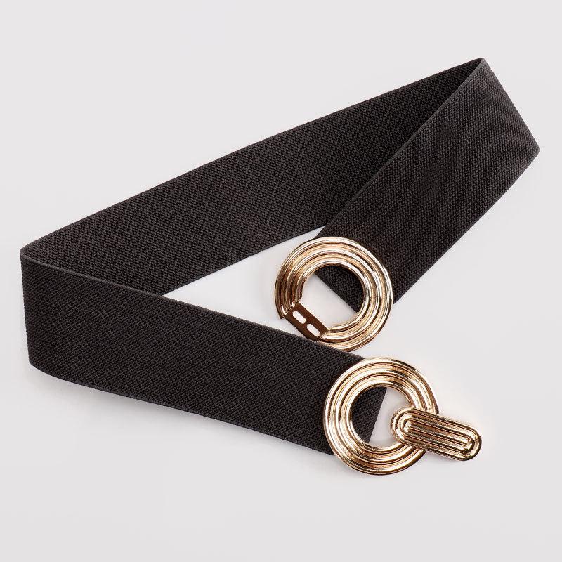 Women's Casual Elastic Waistband Decorative Fashion Belt