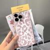 Pink Panther Transparent Phone Case for iPhone 17E 16 16e 15 14 13 12 11 Pro Max 14 Plus 17 Air Cute Soft Case Cover