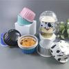Foil Cake Mold Lightweight Molded Disposable Baking Tray Heat-Resistant Aluminum Foil Tin Cup For Kitchen Essentials