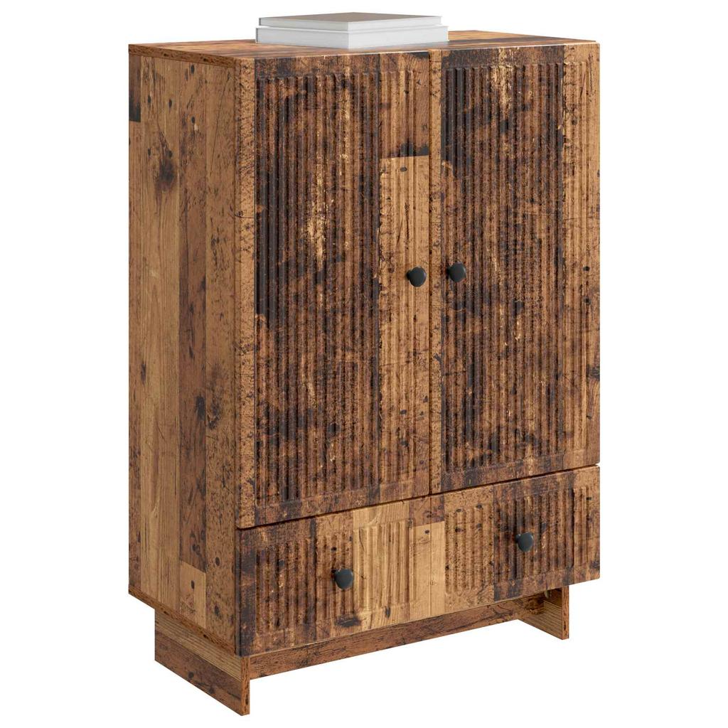 Sideboard Reclaimed Wood 66 x 34.5 x 95 cm Wood Based Material