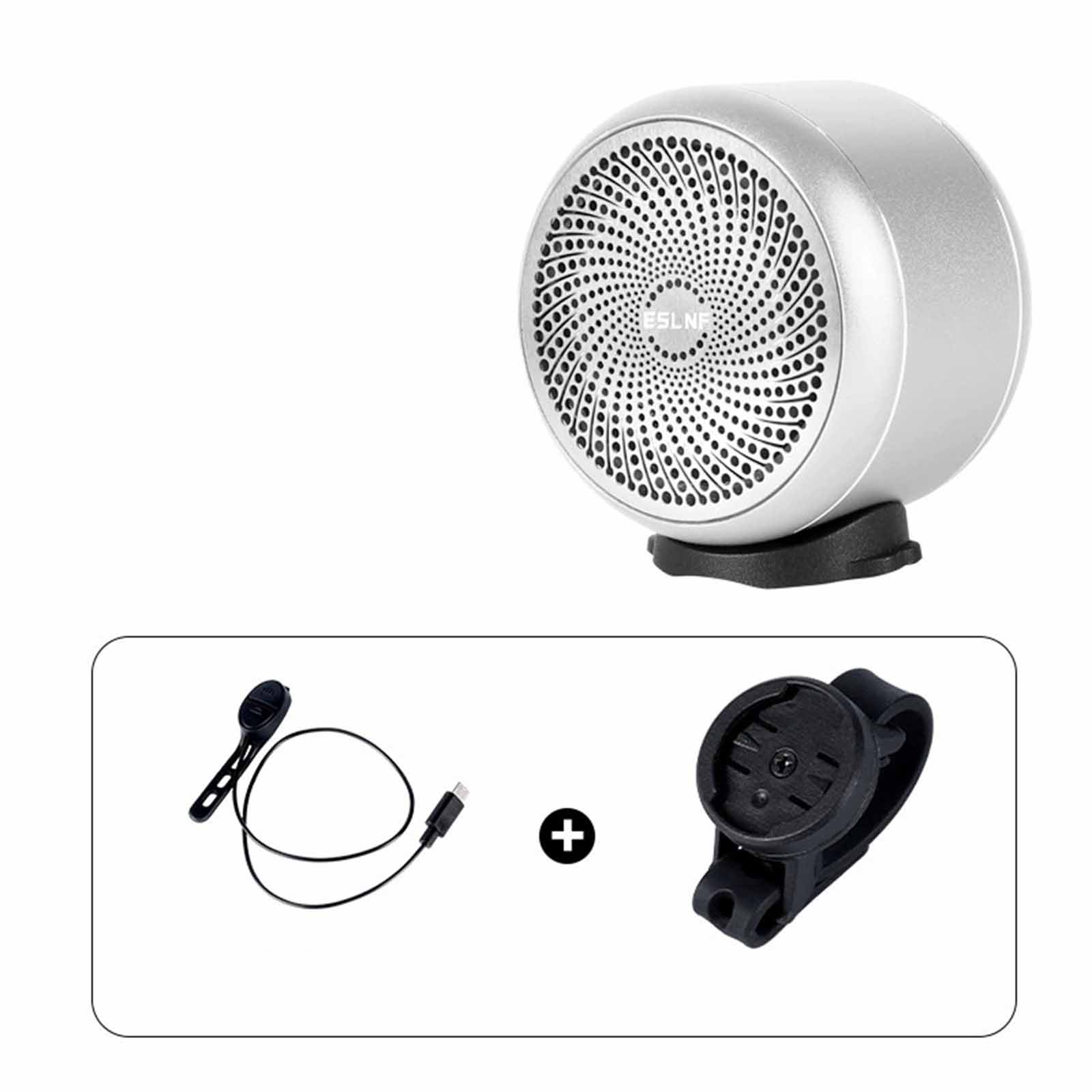 

Bluetooth Speaker & Electric Horn – Multi-Purpose Cycling, E-Bike, Motorcycle Bell and Car Subwoofer One Size