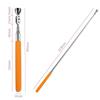 3.5 lb Steerable Telescopic Magnetic Pickup Tool with Square & Round Mirrors for Auto Repair