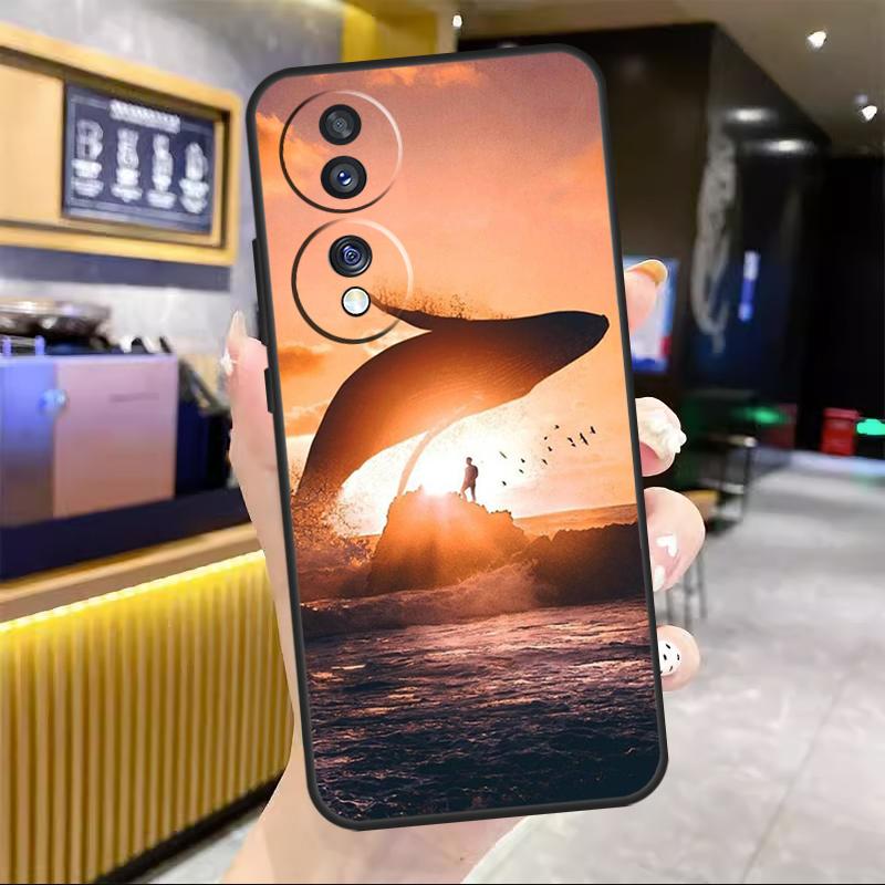 

Чехол Flying Whale Magical For Honor Magic 6 7 8 Pro для Honor 90 70 50 Lite 400 200 X8c X8b X9a X9b X9c X9d Win RT Honor X8b