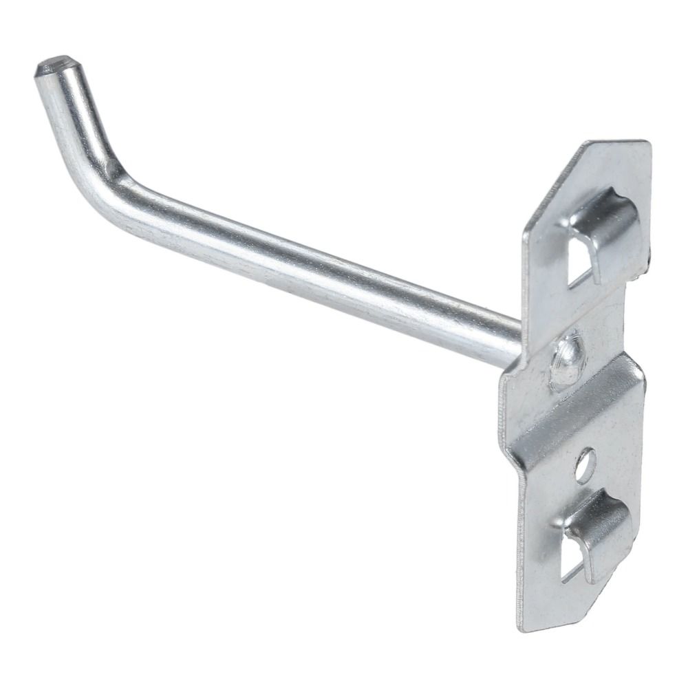 1Pcs Storage Rack Hole Board Hook Hardware Tool Pegboard Hook Oblique Hanger for Shop Good Shelf