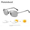 New  High-quality Fashion Foldable Polarized Sunglasses Men Women Vintage Portable Folding Metal Frame Sun Glasses UV400