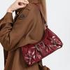 Y2K Retro Plissierte Hobo Schultertasche für Damen Maillard Stil Unterarmtasche Clutch Handtaschen für Reisen Arbeit Shopping