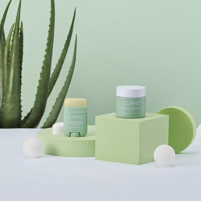[Kim Jungmoon Aloe] Cure Realloe Signature Cream 55g + Stick Balm 14g
