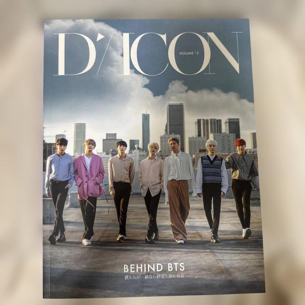 [USED] Rare BTS D'ICON JAPAN EDITION