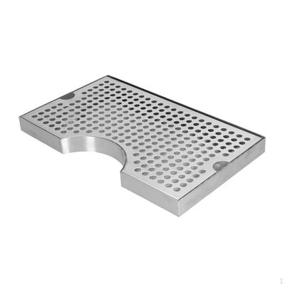 Beer Drip Tray Pan Detachable Water Storage for Beverage Drink Dispenser Premium Metal