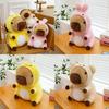 Duck Rabbit Bear Capybara Plush Toy Stuffed Animal Doll Decorations Cartoon