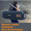 P12A Bluetooth Speaker: Portable, Outdoor, with Card Slot, Audio Knob, Radio, 4500mAh Battery