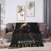Anime A-Assassins Game C-Creeds Blankets Warm Soft Plush Bedding Throws For Couch Chair Travel Flannel Bedspread Bed Cover